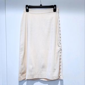 NWT Madewell Linen Pencil Skirt